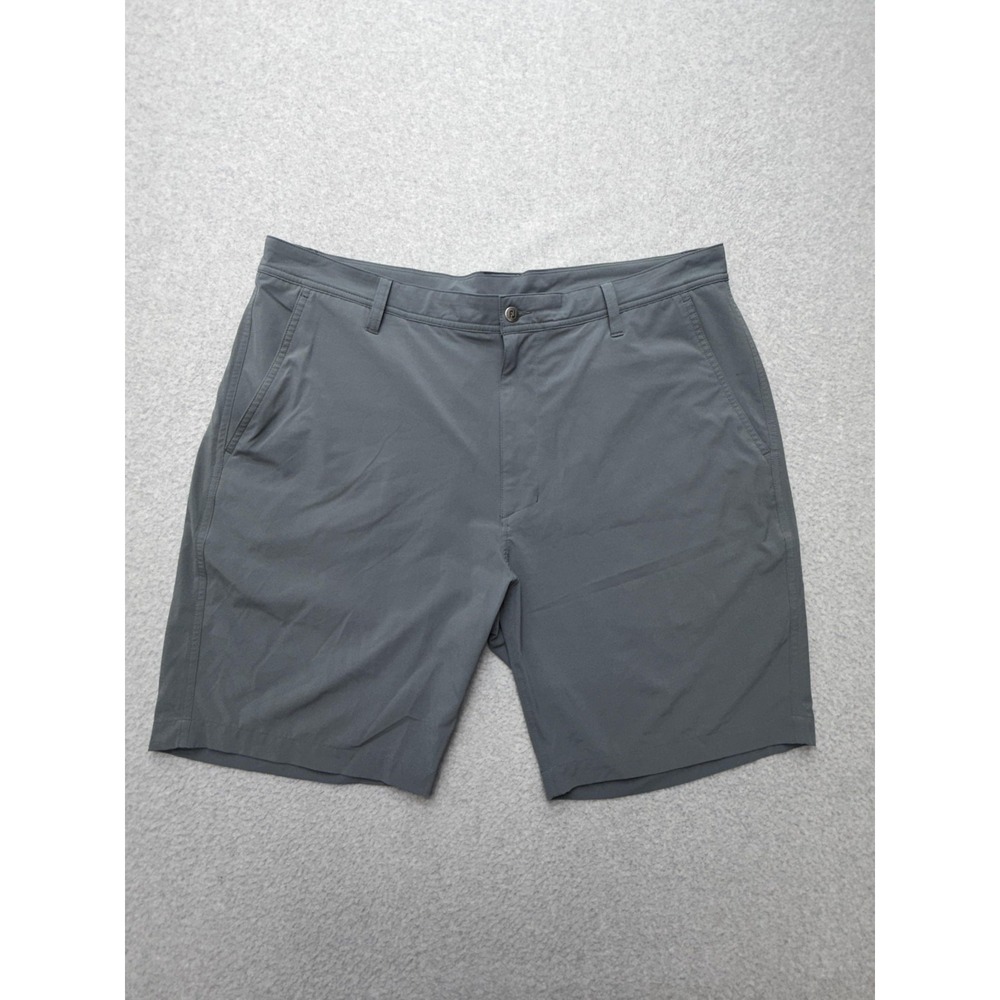 FootJoy Shorts Mens 38 Gray Chino Stretch‎ 10 Inseam Golf Casual Summer